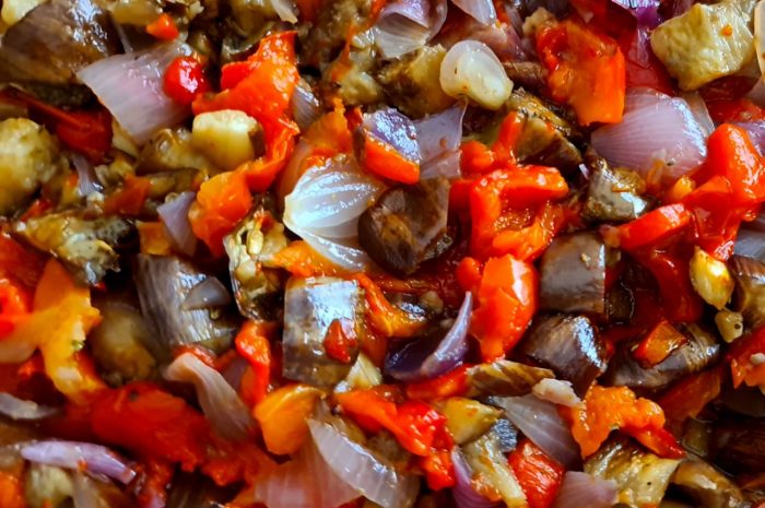 Escalivada de verduras al horno