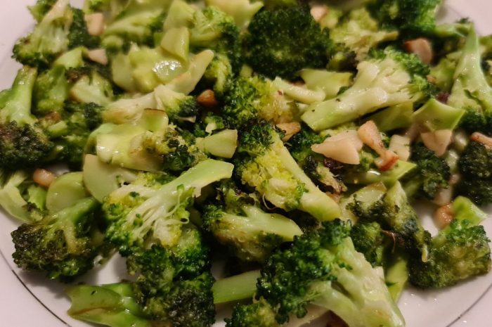 Brócoli salteado con ajo